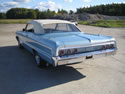Chevrolet Impala 1964 Cabriolet Baby Blue: Image