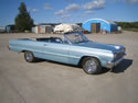 Chevrolet Impala 1964 Cabriolet Baby Blue: Image