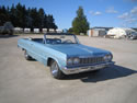 Chevrolet Impala 1964 Cabriolet Baby Blue: Image
