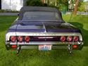 Chevrolet Impala 1964 Cabriolet Dark Blue: Image