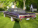 Chevrolet Impala 1964 Cabriolet Dark Blue: Image