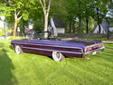 Chevrolet Impala 1964 Cabriolet Dark Blue: Image
