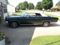 Chevrolet Impala 1965 Cabrio Dark Green 01