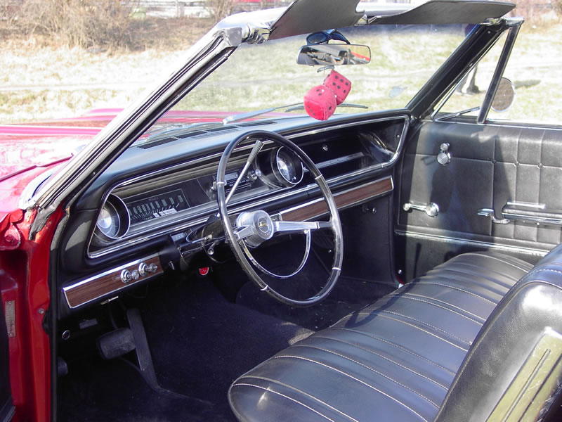 Car Chevy 1965 Chevy Impala SS Low Rider CABRIOLET Tapis de souris de voiture classique - France