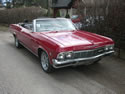Chevrolet Impala 1965 Cabriolet Red: Image