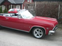 Chevrolet Impala 1965 Cabriolet Red: Image