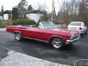 Chevrolet Impala 1965 Cabriolet Red: Image