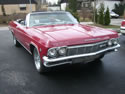 Chevrolet Impala 1965 Cabriolet Red: Image