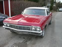 Chevrolet Impala 1965 Cabriolet Red: Image
