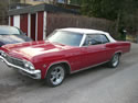 Chevrolet Impala 1965 Cabriolet Red: Image