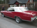 Chevrolet Impala 1965 Cabriolet Red: Image