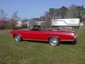 Chevrolet Impala 1965 Cabriolet Red: Image