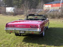 Chevrolet Impala 1965 Cabriolet Red: Image