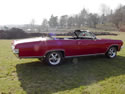 Chevrolet Impala 1965 Cabriolet Red: Image