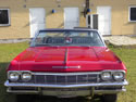 Chevrolet Impala 1965 Cabriolet Red: Image