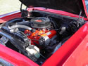 Chevrolet Impala 1965 Cabriolet Red: Image