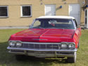 Chevrolet Impala 1965 Cabriolet Red: Image
