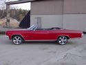 Chevrolet Impala 1965 Cabriolet Red: Image