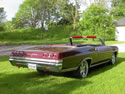 Chevrolet Impala 1965 Cabriolet Red Brown: Image