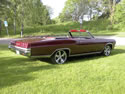 Chevrolet Impala 1965 Cabriolet Red Brown: Image
