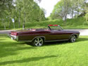 Chevrolet Impala 1965 Cabriolet Red Brown: Image