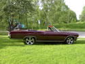 Chevrolet Impala 1965 Cabriolet Red Brown: Image