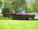 Chevrolet Impala 1965 Cabriolet Red Brown: Image