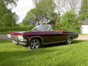 Chevrolet Impala 1965 Cabriolet Red Brown: Image
