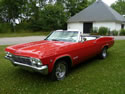 Chevrolet Impala 1965 Ss Cabrio Red 3 001