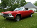 Chevrolet Impala 1965 Ss Cabrio Red 3 002