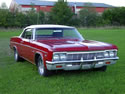 Chevrolet Impala 1966 Cabriolet Red: Image