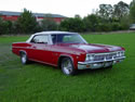 Chevrolet Impala 1966 Cabriolet Red: Image