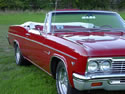 Chevrolet Impala 1966 Cabriolet Red: Image