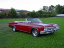 Chevrolet Impala 1966 Cabriolet Red: Image