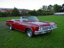 Chevrolet Impala 1966 Cabriolet Red: Image