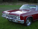 Chevrolet Impala 1966 Cabriolet Red: Image