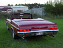 Chevrolet Impala 1966 Cabriolet Red: Image