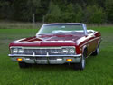 Chevrolet Impala 1966 Cabriolet Red: Image