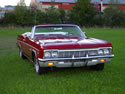 Chevrolet Impala 1966 Cabriolet Red: Image