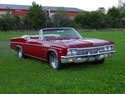 Chevrolet Impala 1966 Cabriolet Red: Image