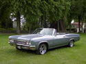 Chevrolet Impala 1966 SS Cabriolet Blue: Image