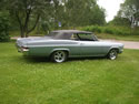 Chevrolet Impala 1966 SS Cabriolet Blue: Image