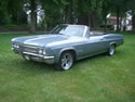 Chevrolet Impala 1966 SS Cabriolet Blue: Image