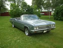 Chevrolet Impala 1966 SS Cabriolet Blue: Image