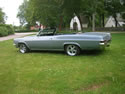 Chevrolet Impala 1966 SS Cabriolet Blue: Image