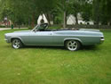 Chevrolet Impala 1966 SS Cabriolet Blue: Image