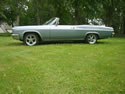 Chevrolet Impala 1966 SS Cabriolet Blue: Image