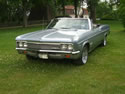 Chevrolet Impala 1966 SS Cabriolet Blue: Image