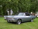 Chevrolet Impala 1966 SS Cabriolet Blue: Image