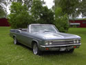 Chevrolet Impala 1966 SS Cabriolet Blue: Image